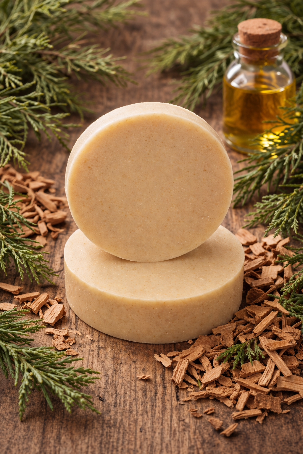 Cedarwood & Tea Tree Essential Oil Shampoo Bar