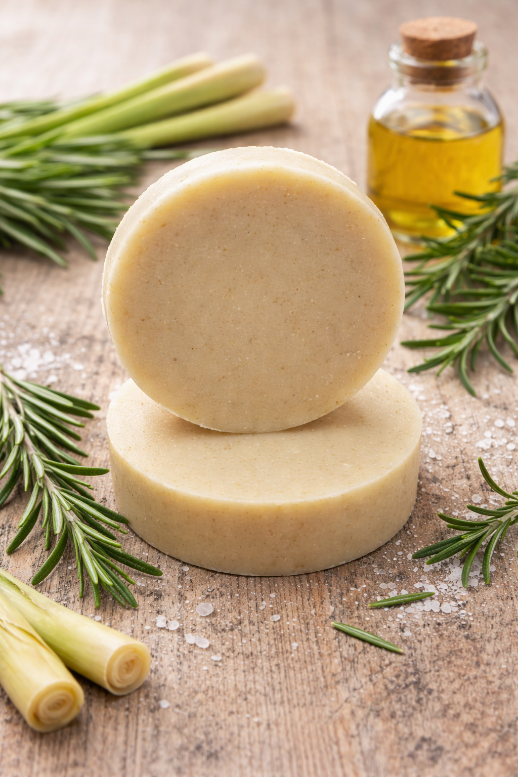 Rosemary & Lemongrass Essential Oil Shampoo Bar