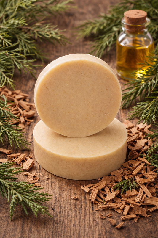 Cedarwood & Tea Tree Essential Oil Shampoo Bar
