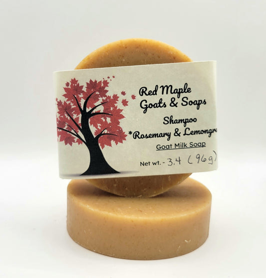 Rosemary & Lemongrass Essential Oil Shampoo Bar